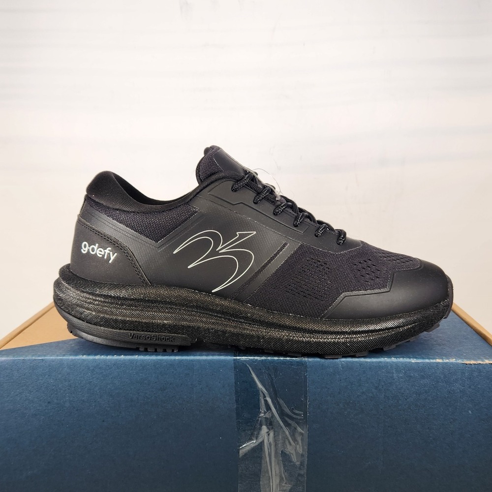 G-Defy MightyRun Running Shoes Mens Size 9.5 Black VersoShock Athletic Sneakers